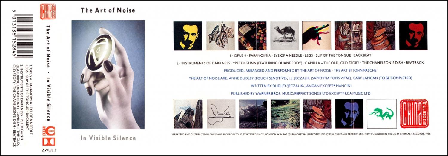 Art Of Noise In Visible Silence 直筆サイン入り THE ART OF NOISE ONLINE www.theartofnoiseonline.com